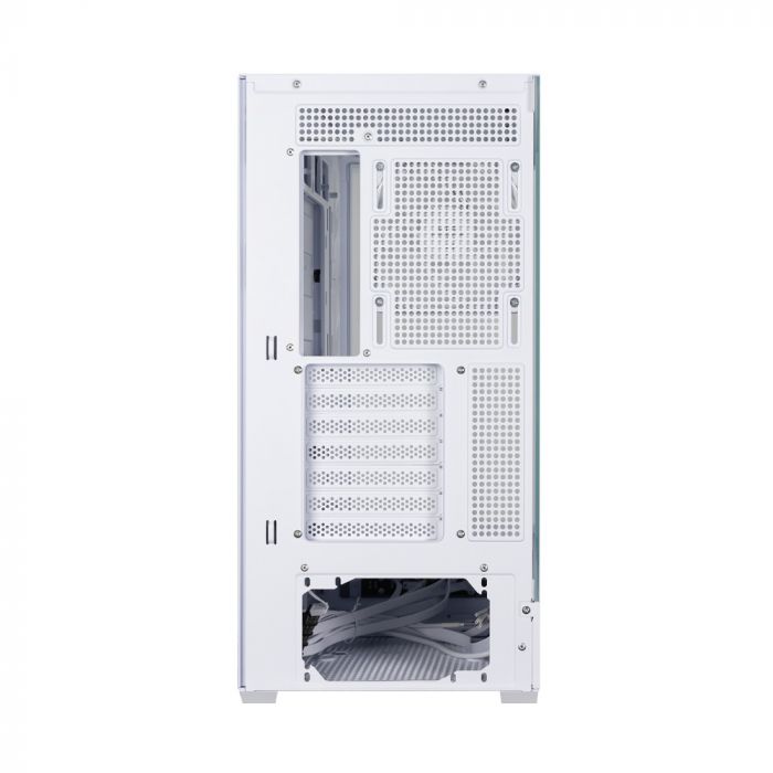 Корпус Zalman P40 DS без БЖ, 2xUSB3.0, 1x Type C, 3x120мм ARGB Reverse,  1x120мм ARGB, VGA 420мм, LCS ready, TG Side/Front Panel, Display, ATX, білий