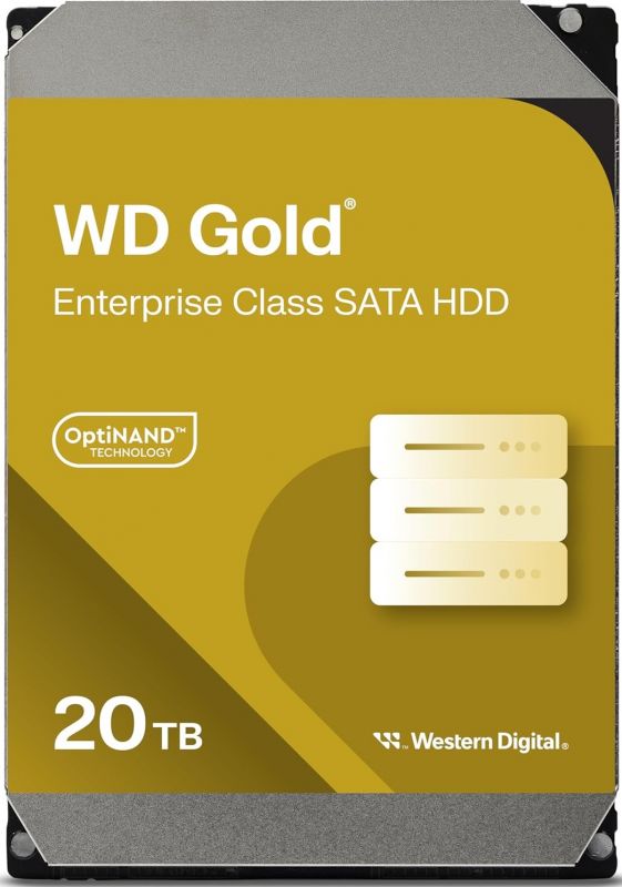 Жорсткий диск WD 20TB 3.5" 7200 512MB SATA Gold
