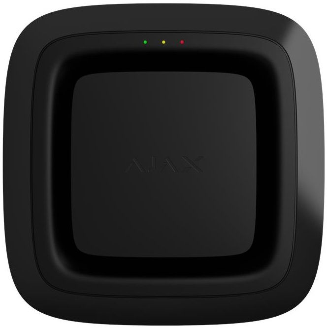 Датчик пожежний звуковий Ajax EN54 FireProtect Sounder black, Jeweller, EN54, бездротовий, чорний