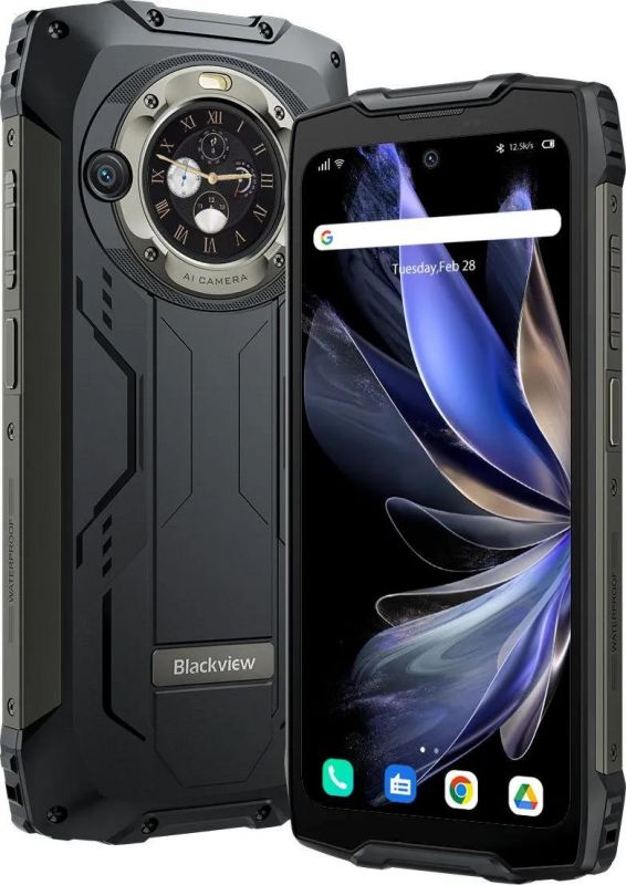 Смартфон Blackview BV9300 Pro 6.7" 12/256ГБ, 2SIM, 15080мА•год, чорний UA