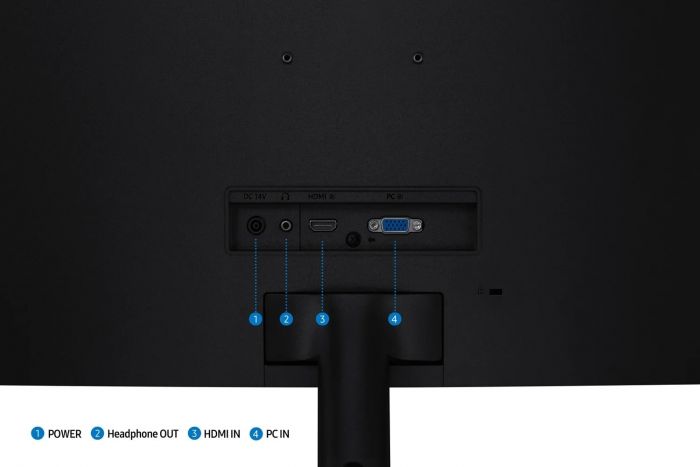 Монітор Samsung 27" S27D390 D-Sub, HDMI, VA, 100Hz, 4ms, CURVED