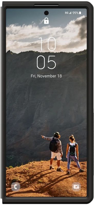 Чохол UAG для Samsung Galaxy Z Fold 7, Mouve with Magnet, Ash