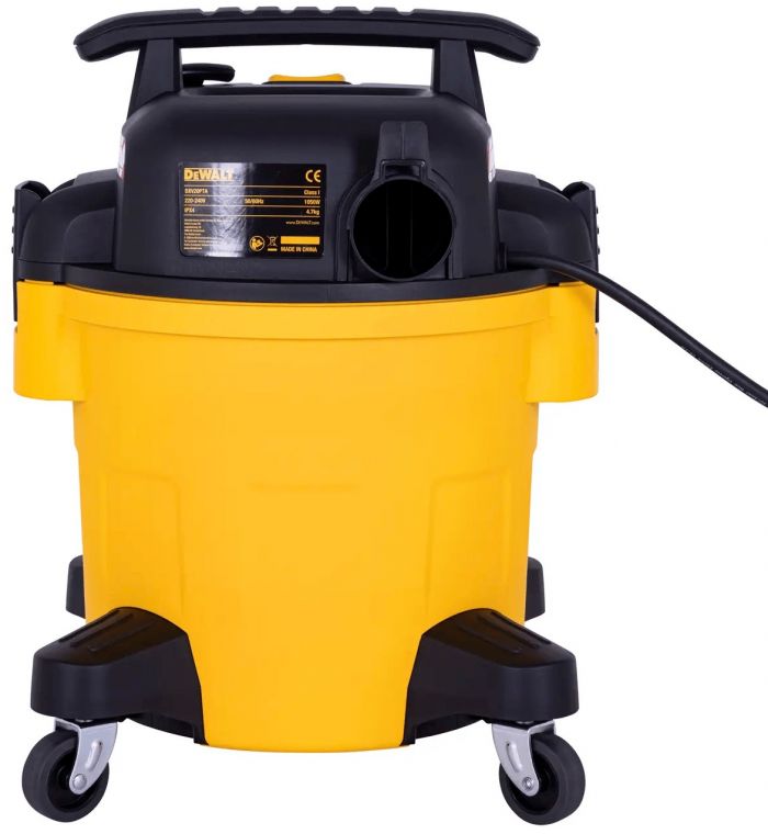 Пилосос професійний DeWalt 1050Вт 15кПа контейнер 20л 6.2кг