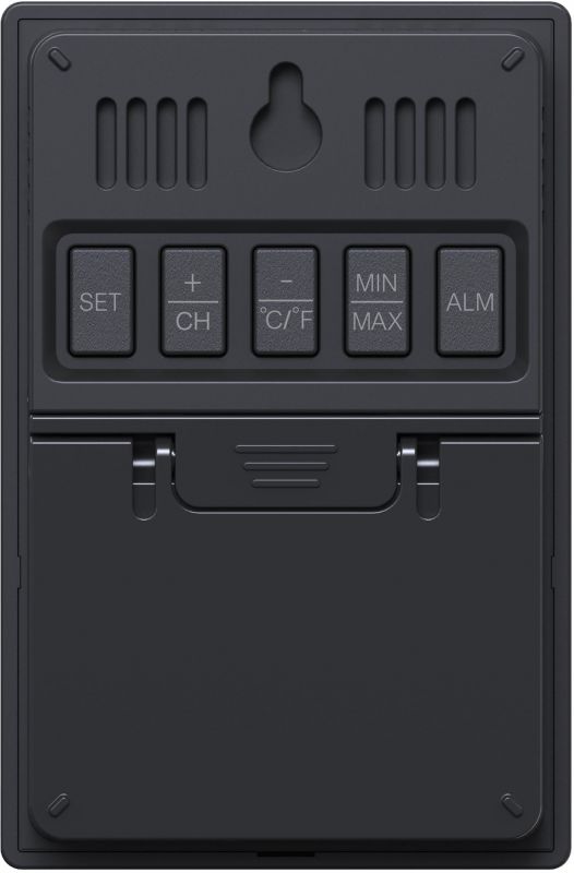 Метеостанція Sencor, внутр/зовн вимірювання, AAAx2+AAx2, темп-ра, вологість, час, чорний