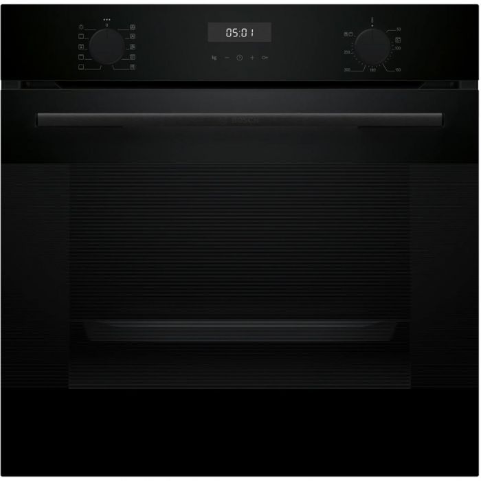 Духова шафа Bosch електрична, 76л, A, дисплей, конвекція, чорний