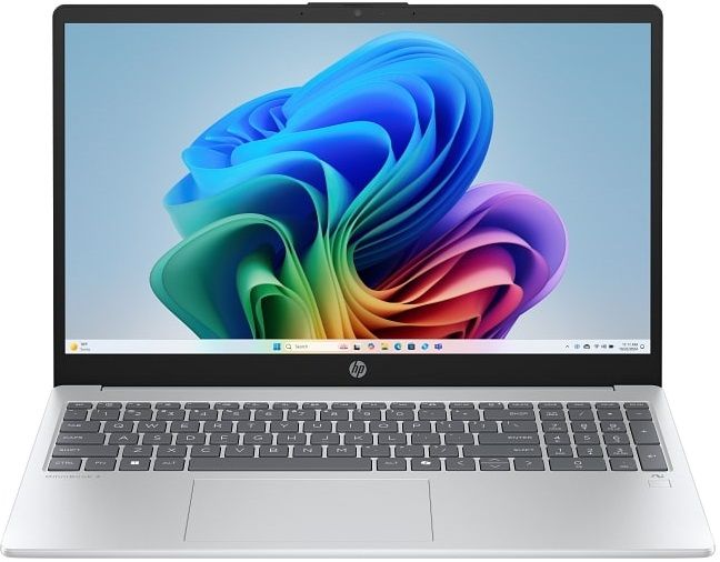 Ноутбук HP OmniBook 3 15-fn0002ua 15.6" FHD IPS AG, AMD AI 7 350, 24GB, F1024GB, UMA, Win11, сріблястий