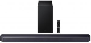 Саундбар Samsung HW-Q600F 380Вт, 3.1.2, BT, HDMI-eARC, саб, Dolby Atmos, чорний