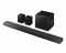 Саундбар Samsung HW-QS750F 465Вт, 5.1.2, BT, HDMI-eARC, Wi-Fi, саб, Dolby Atmos, чорний