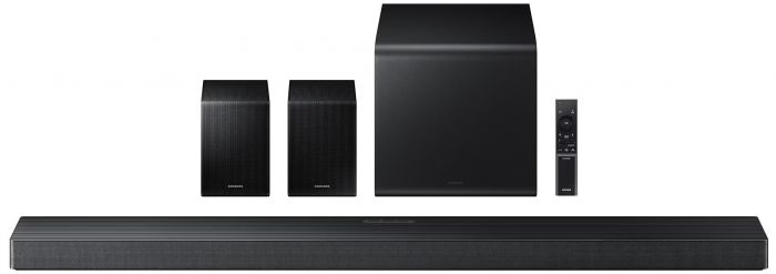 Саундбар Samsung HW-QS750F 465Вт, 5.1.2, BT, HDMI-eARC, Wi-Fi, саб, Dolby Atmos, чорний