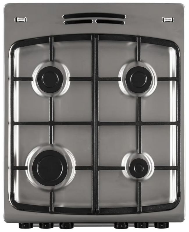 Плита Hansa комбінована, 62л, 50x60см, дисплей, конвекція, чавун, нерж