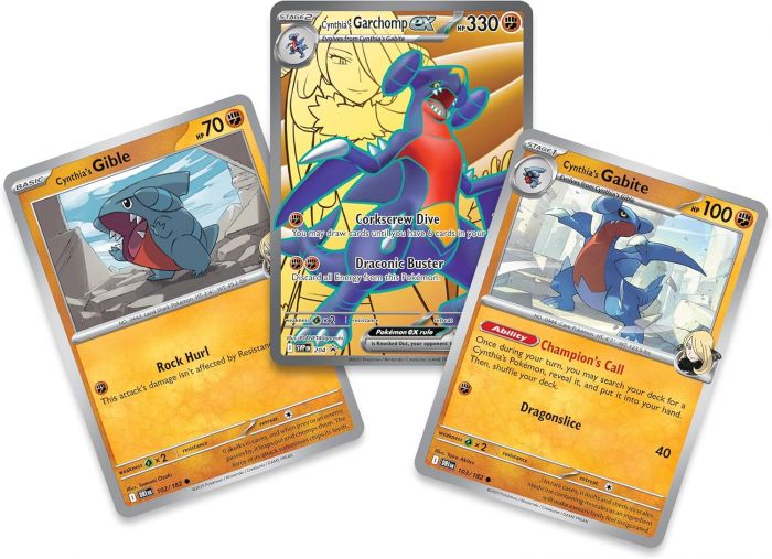Колекційна карткова гра Pokemon: Cynthia's Garchomp ex - Premiun Collection