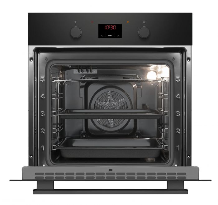 Комплект Hansa (духовка електрична + емальована газова поверхня), чорний