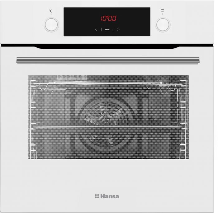 Комплект Hansa (духовка електрична + емальована газова поверхня), білий