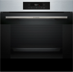 Духова шафа Bosch електрична, 76л, A, дисплей, конвекція, телескопічні направляючі (2 рівня), soft closing, нержавіюча сталь