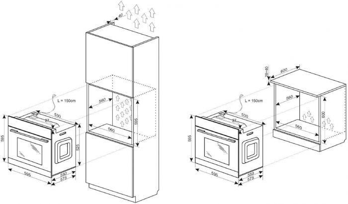 Комплект Hansa (духовка електрична + поверхня газ на склі), білий