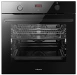 Духова шафа Hansa електрична, 77л, A, дисплей, конвекція, чорний