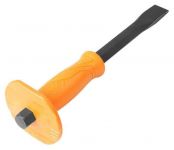 Зубило пікаTolsen, 22x250мм, захист руки, сталь