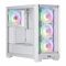 Корпус 2E GAMING Dominator Pro G2302W без БЖ 2xUSB3.0, 1xUSBType-C, 4x120мм ARGB, VGA 380мм, LCS ready, контролер з пультом, TG Side Panel, TG/Mesh Front panel, ATX, білий