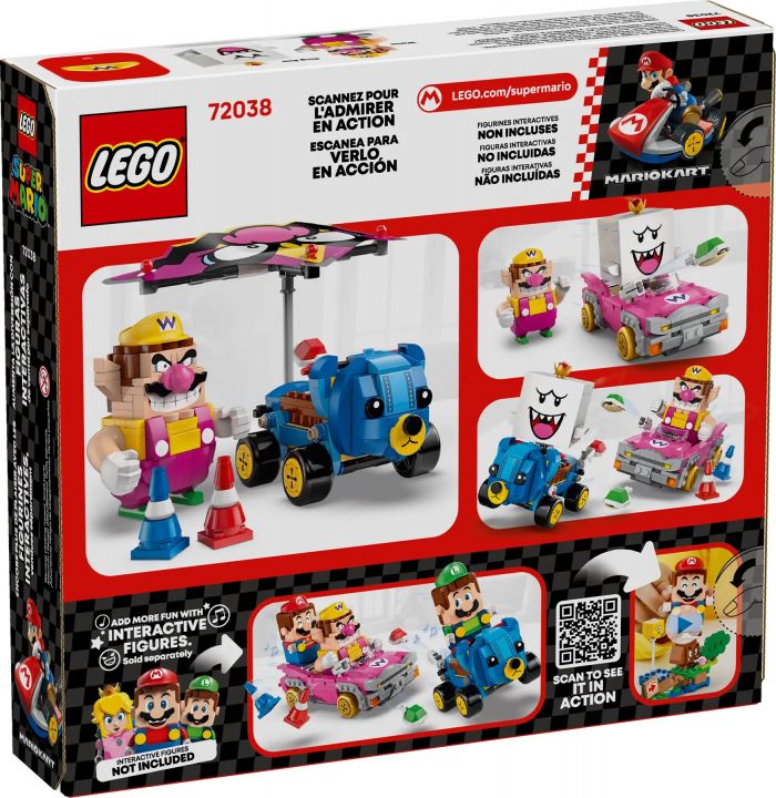 Конструктор LEGO Super Mario Mario Kart – Wario та King Boo