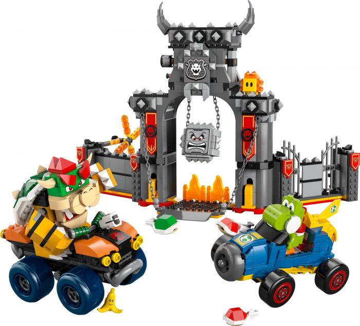 Конструктор LEGO Super Mario Mario Kart – Bowser та його замок