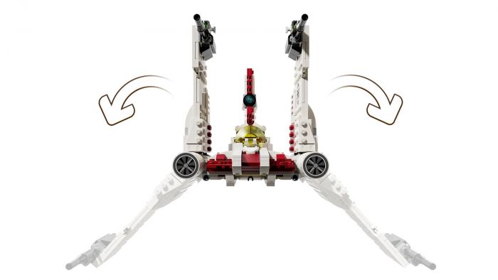 Конструктор LEGO Star Wars Зоряний винищувач V-19 «Потік»