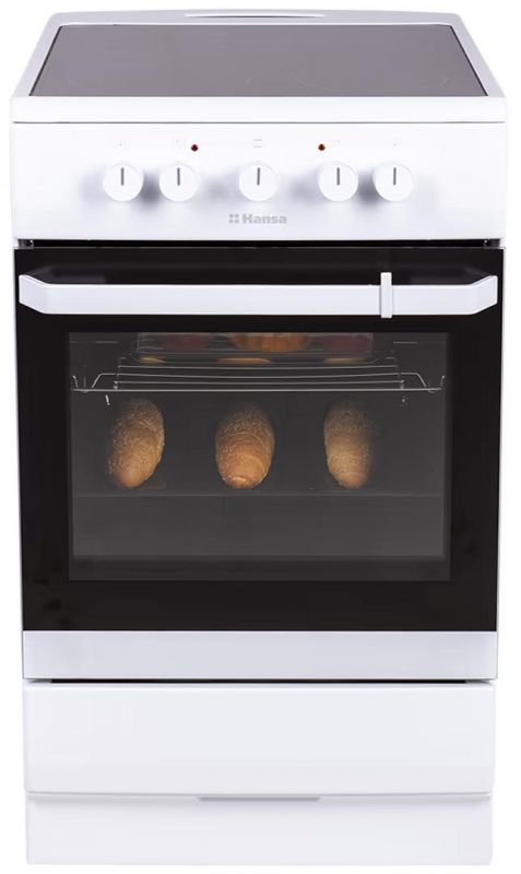 Плита Hansa електрична, 68л, 50x60см, білий