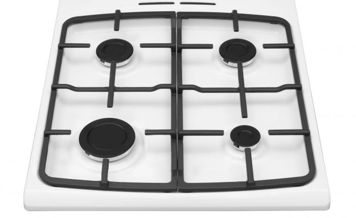 Плита газова Hansa, 50х60см, 70л, чавун, газ контр., білий