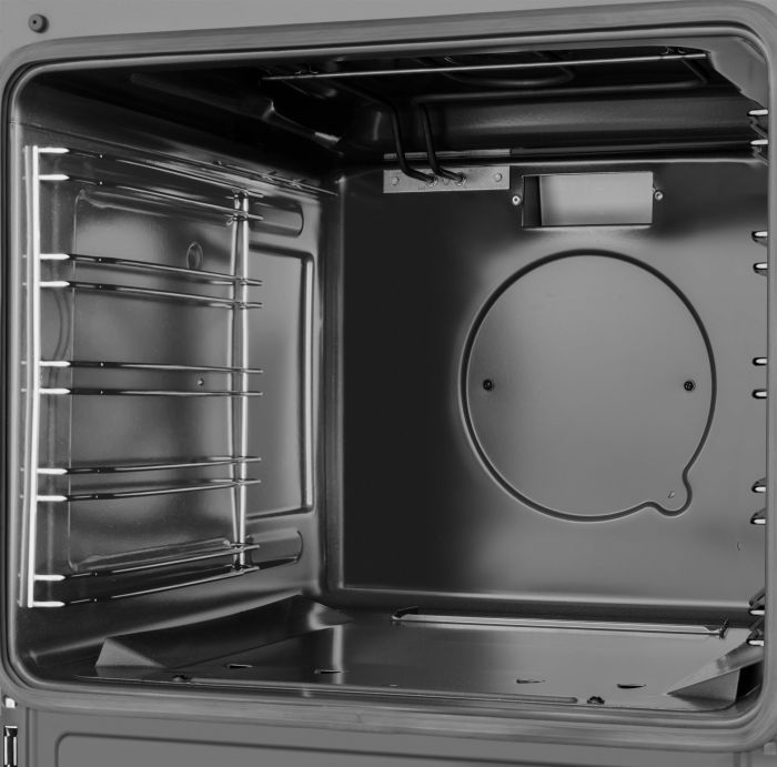 Плита газова Hansa, 50х60см, 71л, чавун, газ контр., нержавіюча сталь