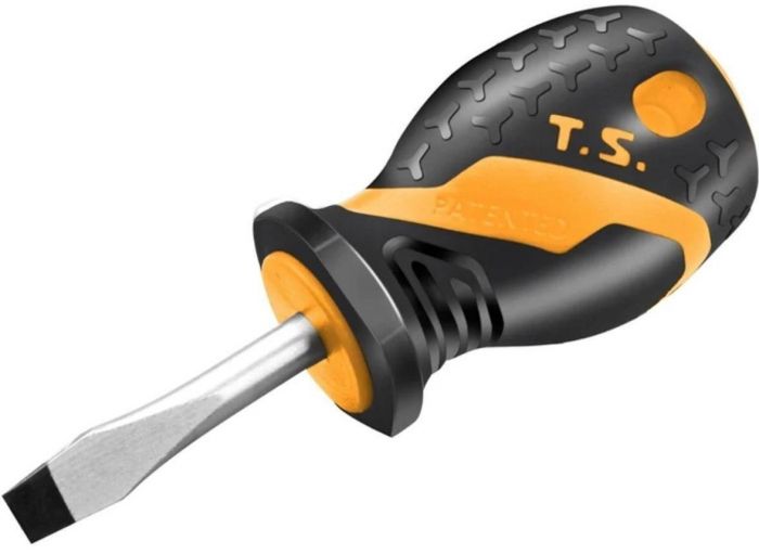 Викрутка Tolsen Ерго плоска, SL5.5x38мм, сталь CrV