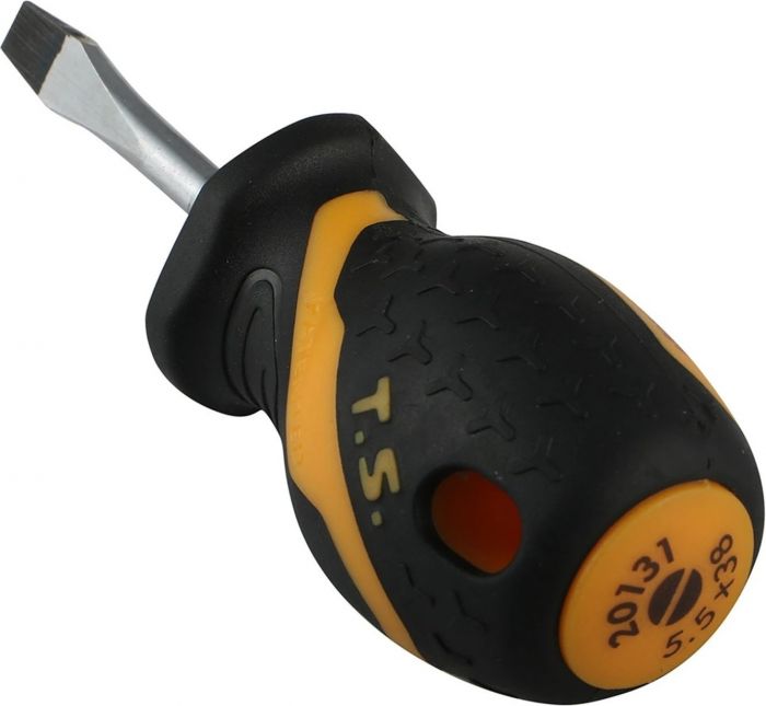 Викрутка Tolsen Ерго плоска, SL5.5x38мм, сталь CrV