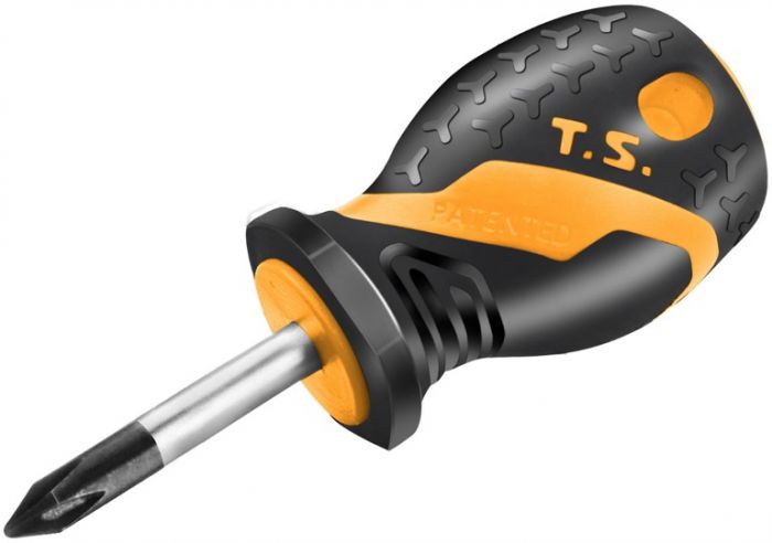 Викрутка Tolsen Ерго хрестова, PH2х38мм, сталь CrV
