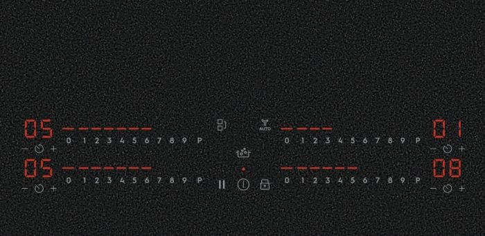 Варильна поверхня Electrolux індукційна, 60см, розширена зона, датчик кипіння, Hob2Hood, чорний матовий