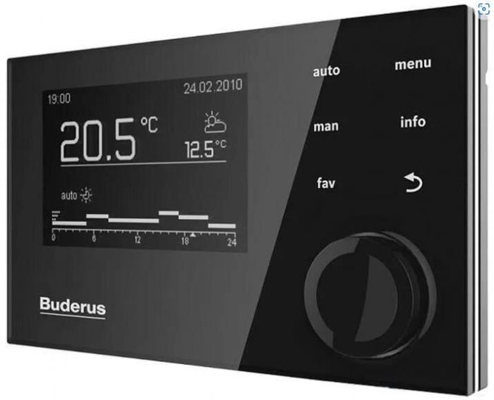 Пристрій керування RC310, EMS.../2, чорний