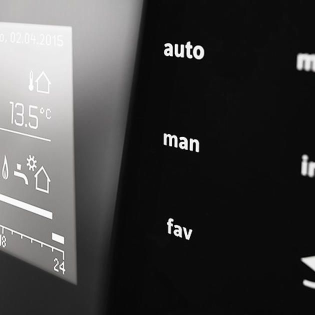 Пристрій керування RC310, EMS.../2, чорний