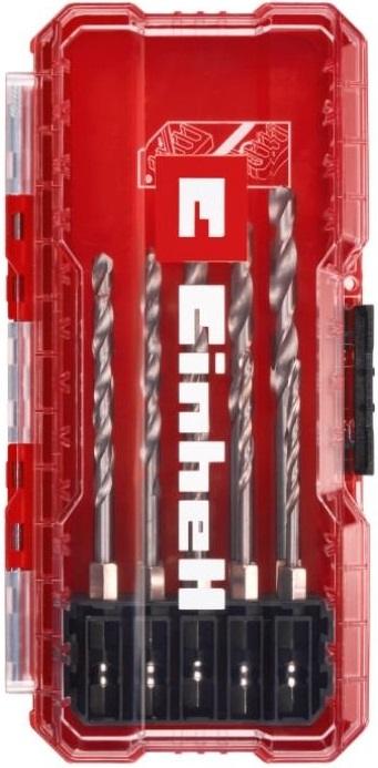 Набір свердел по металу Einhell HSS, 10 шт, 2-6.5мм, кейс