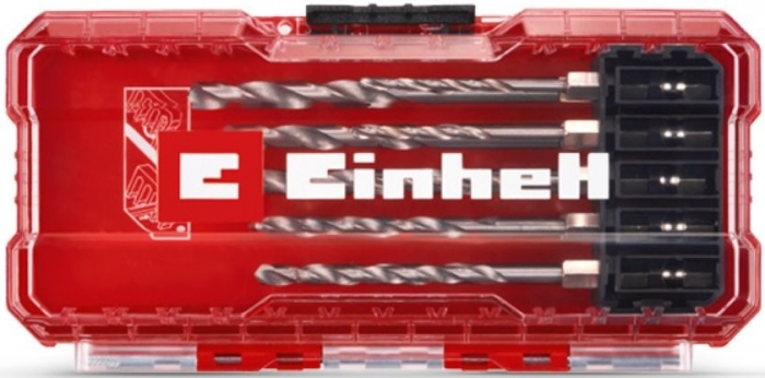 Набір свердел по металу Einhell HSS, 10 шт, 2-6.5мм, кейс