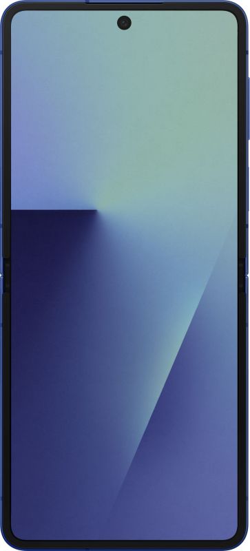 Смартфон Samsung Galaxy Flip 7 5G (F766) 6.9"/4.1"12/256ГБ, 1SIM, 4300мА•год, блакитний сріблястий