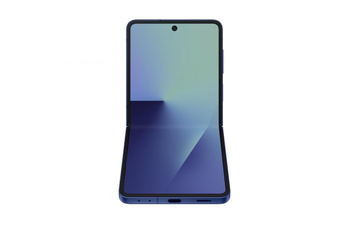 Смартфон Samsung Galaxy Flip 7 5G (F766) 6.9"/4.1"12/512ГБ, 1SIM, 4300мА•год, блакитний сріблястий