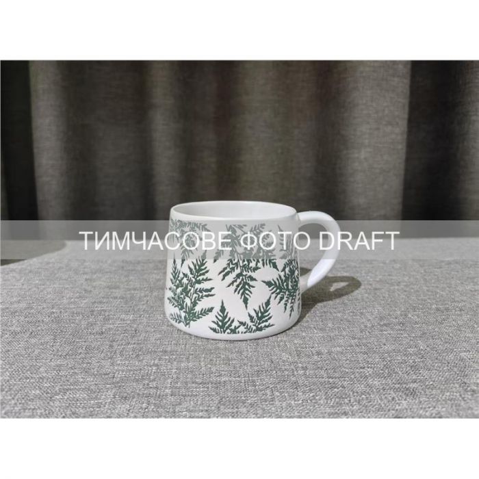 Чашка Ardesto Remo, 400мл, кераміка, білий