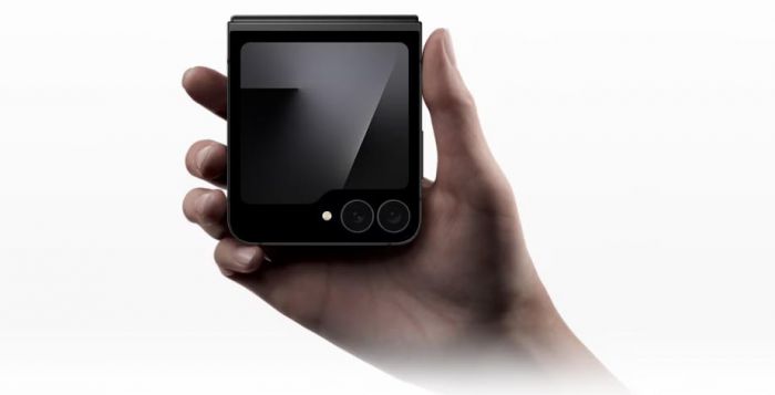 Смартфон Samsung Galaxy Flip 7 FE 5G (F761) 6.7"/3.4" 8/128ГБ, 1SIM, 4000мА•год, чорний