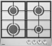 Варильна поверхня Hansa газова, 60см, чавун, нержавіюча сталь