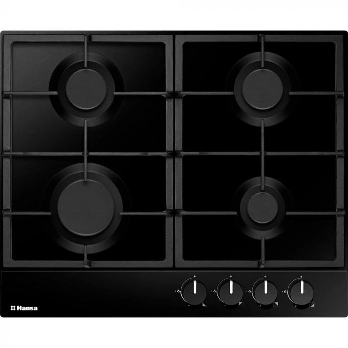 Варильна поверхня Hansa газова, 60см, чавун, чорний