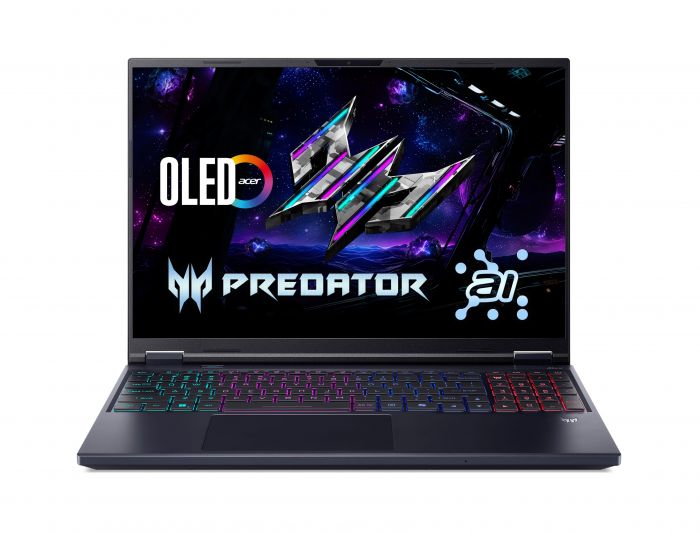 Ноутбук Acer Predator Helios Neo 16 PHN16-73 16" WQXGA, Intel U9-275HX, 64GB, F2TB, NVD5070-8, Lin, чорний