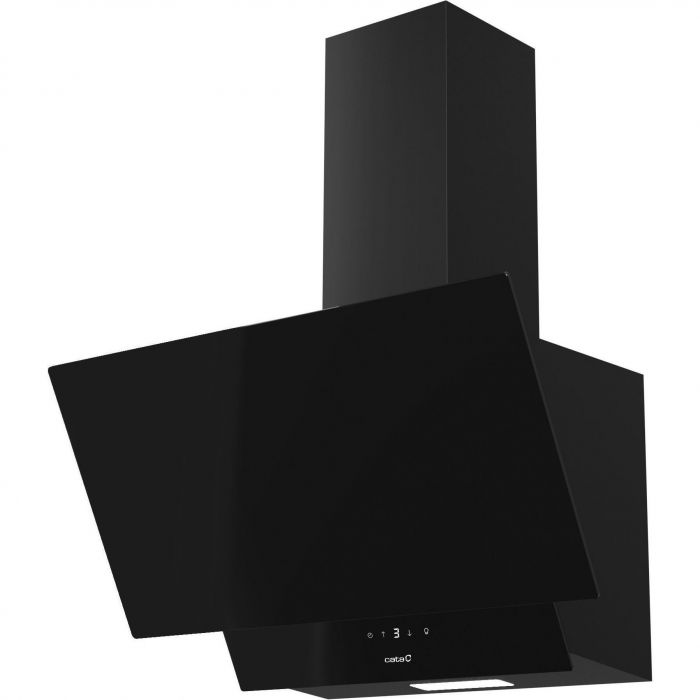Витяжка Cata похила, 60см, 1000м.куб/год, Juno 6000 gbk, чорний