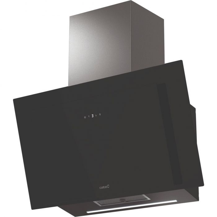 Витяжка Cata похила, 80см, 1350м.куб/год, Thalassa Pro 800 gbk, чорний