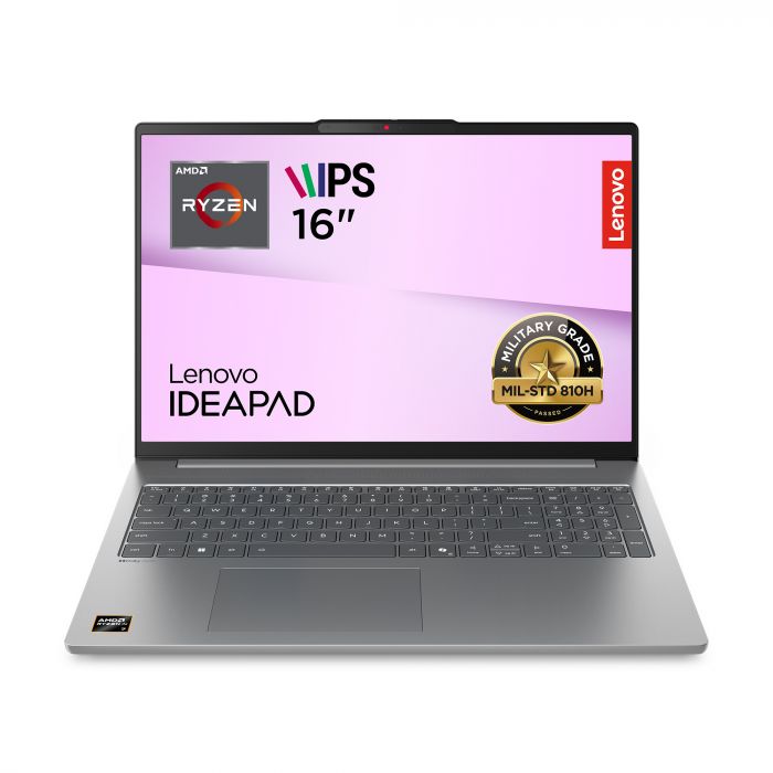 Ноутбук Lenovo IdeaPad Slim 5-16ARP10 16" WUXGA  AG, AMD R7-7735HS, 16GB,F512GB, UMA, DOS, сірий