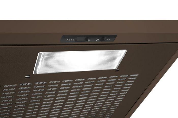 Витяжка Hansa пласка, 50см, 170м.куб/год, коричнева