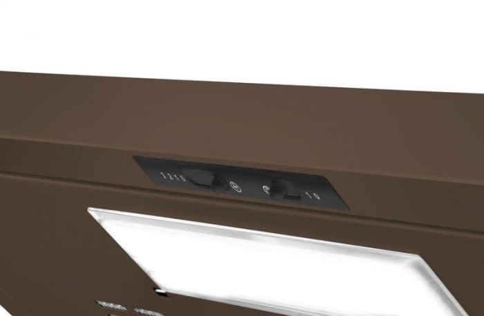 Витяжка Hansa пласка, 50см, 170м.куб/год, коричнева