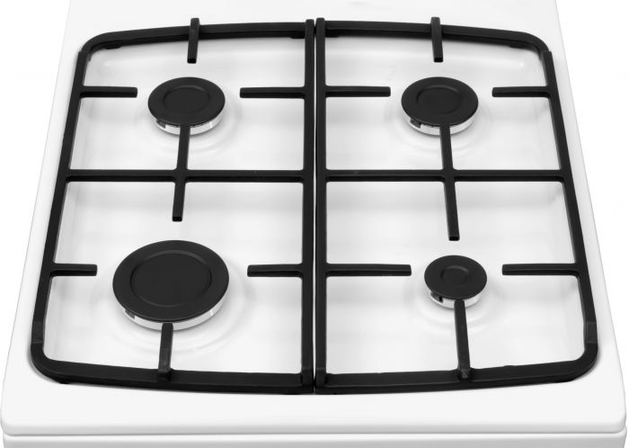 Плита комбінована Hansa, 50х60см, 62л, чавун, газ контр., дисплей, білий