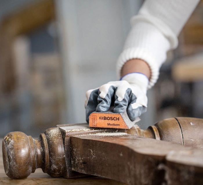 Губки шліфувальні Bosch Professional EXPERT S470 Combi 69х97х26мм M F SF 3шт